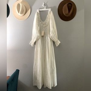 Doen Eyelet Long Dress